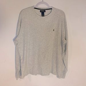 Polo Ralph Lauren Waffle Thermal Long Sleeve Crewneck Shirt - Mens XL - Cotton